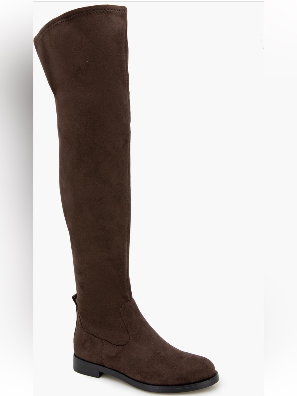 Kenneth Cole chocolate Brown Over-the-Knee Suede Boots size 8 medium